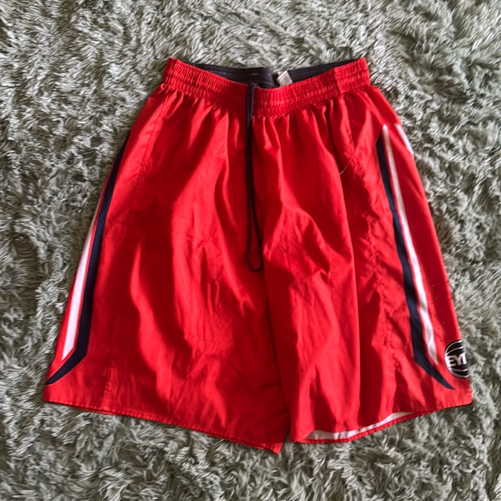 Nike Men’s Basketball Shorts, Red/Black